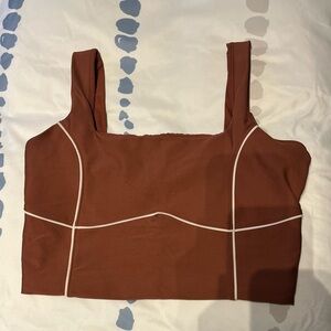 Abercrombie YPB Tank Curve Love Size L